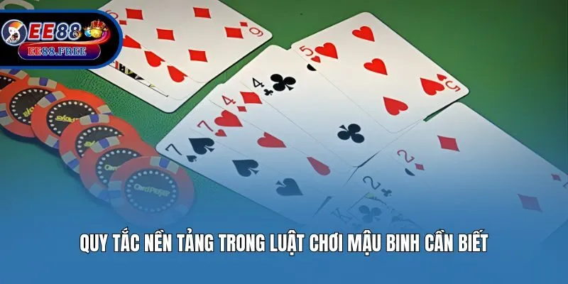 Quy tắc nền tảng trong luật chơi mậu binh cần biết